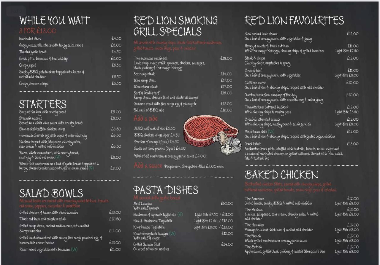 Red Lion Coaching Inn Елсмиър Екстериор снимка